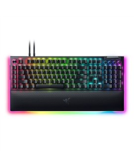 Razer | Mechanical Gaming Keyboard | BlackWidow V4 Pro | Gaming Keyboard | Wired | RGB LED light | NORD | Black | Numeric keypad