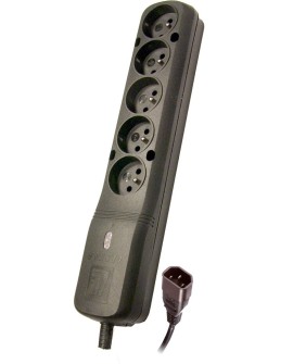 Listwa zasilająca Lestar LZ- 530 BW G-A 1966020000 (5 x Typ E z bolcem 10 A 1,5m kolor czarny)