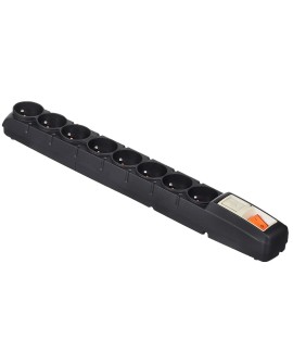 HSK DATA acar S8 PRO 8 Gniazdo(a) sieciowe 230 V Czarny 1,5 m