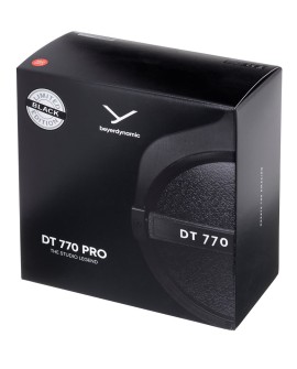 Beyerdynamic DT 770 PRO 250 OHM BLACK LIMITED EDITION - Słuchawki studyjne zamknięte