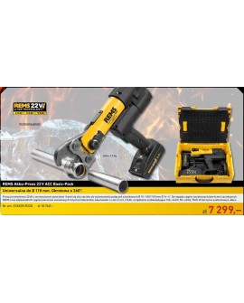 REMS PRASA AKKU-PRESS 22V ACC BASIC-PACK (578011R220+090446R)