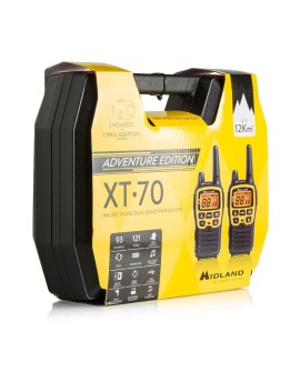 Midland XT70 Adventure krótkofalówka 93 kan. 433.075 - 446.09375 MHz Czarny, Żółty