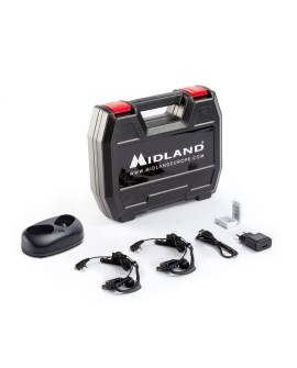Midland XT50 Adventure krótkofalówka 24 kan. 446.00625 - 446.09375 MHz Czarny, Szary