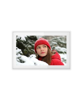 Denver PFF-1021WHITE cyfrowa ramka na zdjęcia Biały 25,6 cm (10.1") Ekran dotykowy Wi-Fi