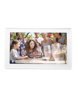 Ramka na zdjęcia Denver z FRAMEO FHD 15.6" 8GB biała