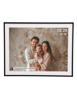 Ramka na zdjęcia Denver z FRAMEO 19" 32GB czarna