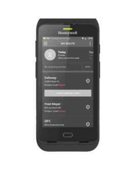Honeywell CT40 terminal 12,7 cm (5") 1280 x 720 px Ekran dotykowy 278 g Czarny