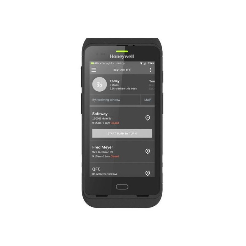 Honeywell CT40 terminal 12,7 cm (5") 1280 x 720 px Ekran dotykowy 278 g Czarny