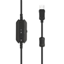 Defender Cosmo Pro RGB Gaming Headset, słuchawki z mikrofonem, przewodowa, czarna, 7.1 (virtual), 50 mm przetworniki typ USB