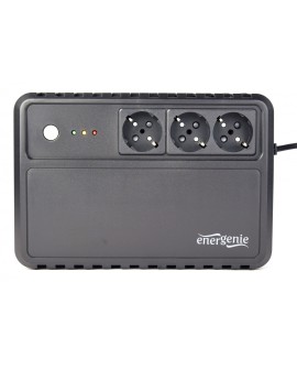 ENERGENIE ZASILACZ AWARYJNY UPS DESKTOP UPS 800VA LED 3X SCHUKO 230V OUT