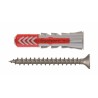 FISCHER KOŁEK DUOPOWER 6x50 S 50szt. Z WKRĘTEM