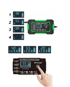 Prostownik akumulatorowy RJ Tianye RJ-C 120501A 12V, 6A