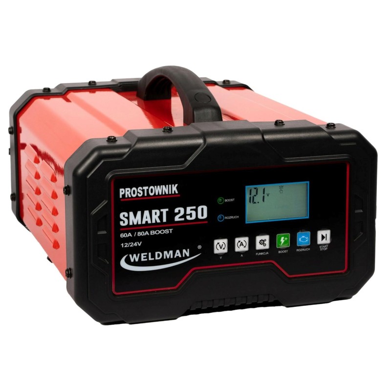 PROSTOWNIK WELDMAN INWENTOROWY SMART 250 12V/24V Z ROZRUCHEM