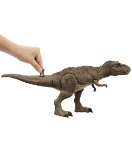 Figurka Mattel Jurassic World T-Rex Totalny atak HXF53 WB2