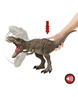 Figurka Mattel Jurassic World T-Rex Totalny atak HXF53 WB2