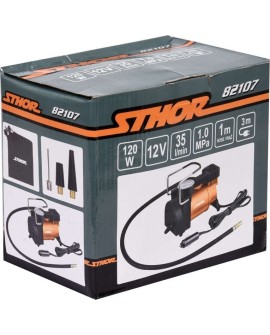 Kompresor samochodowy, sprężarka mini 12V 120W STHOR 82107