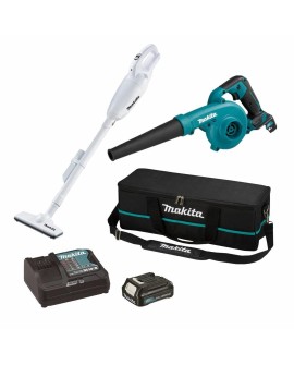 MAKITA.DMUCHAWA 12V CXT UB100D + CL108FD ODKURZACZ 1x2,0Ah +TORBA ...