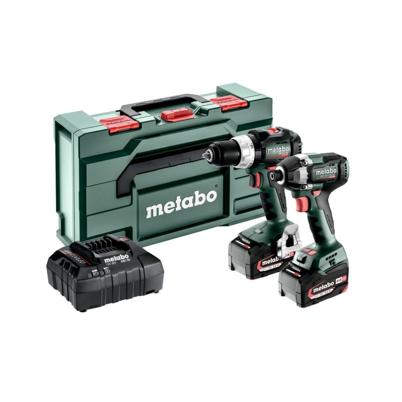 METABO.ZESTAW COMBO 18V 2.8.8 (SB 18 LT BL + SSD 18 LT 200 BL) 2x5,2Ah METABOX 145