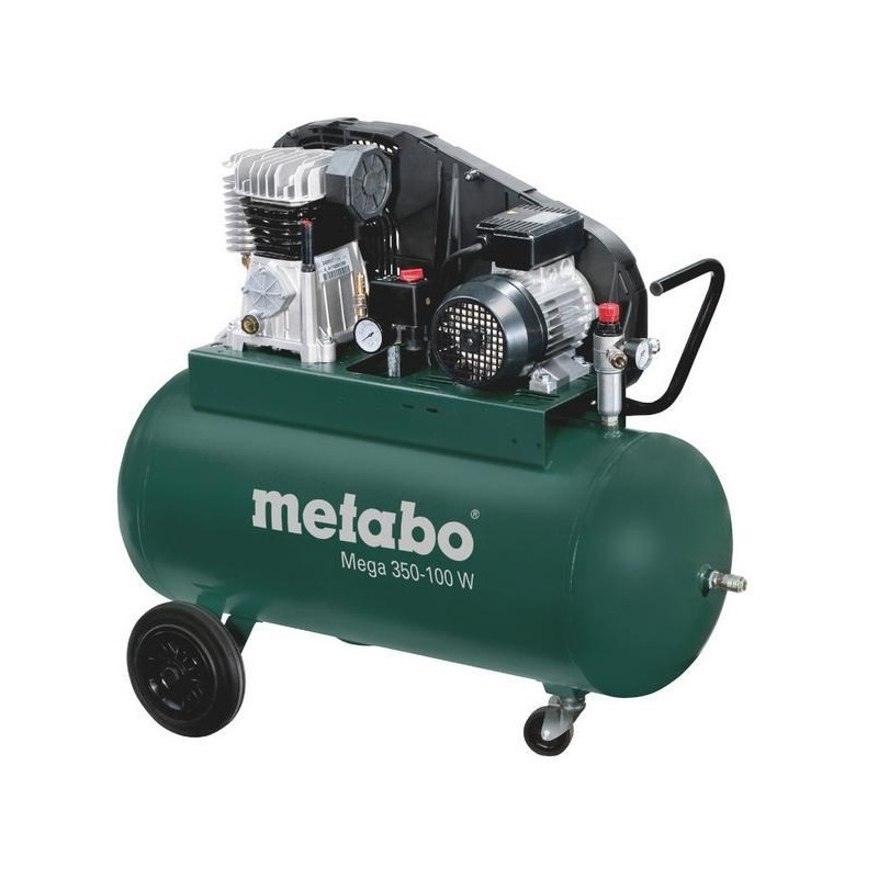 METABO.KOMPRESOR MEGA 350-100 W 230V 90L 10BAR 250L/MIN OLEJOWY