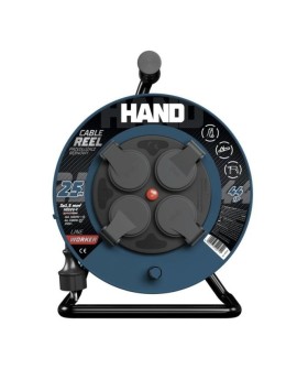 HAND PRZEDŁUŻACZ BĘBEN 50m 3x1,5mm 16A / 3680W / IP44
