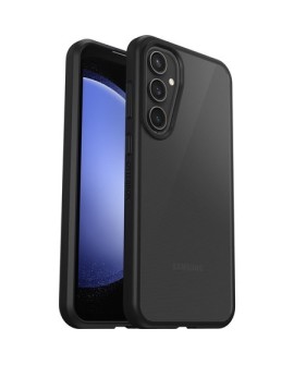 OTTERBOX ETUI REACT SAMSUNG GALAXY S23 FE BLACK CRYSTAL - CLEAR/BLACK