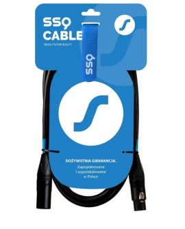 SSQ XX1 - Kabel XLR-XLR 1 metrowy