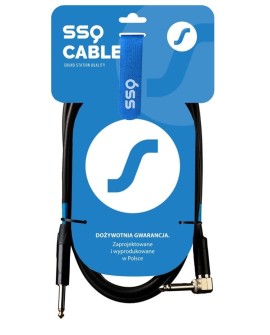 SSQ JMPJMK2 - jack mono prosty - jack mono kątowy 2 metrowy