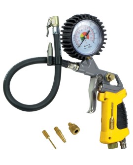 STANLEY MANOMETR PISTOLETOWY + 3 DYSZE+ LAMPKA LED