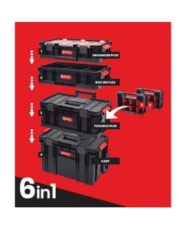 QBRICK SYSTEM TWO ZESTAW 6 w 1 535 x 390 x 820
