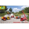 Lena GIGA TRUCKS Tractor with front shovel