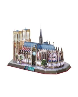 CUBIC FUN LED 306-20509 PUZZLE 3D LED - KATEDRA NOTRE DAME