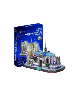 CUBIC FUN LED 306-20509 PUZZLE 3D LED - KATEDRA NOTRE DAME