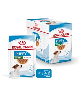 ROYAL CANIN SHN Mini Puppy w sosie - mokra karma dla szczeniąt - 12X85 g