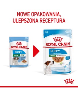 ROYAL CANIN SHN Mini Puppy w sosie - mokra karma dla szczeniąt - 12X85 g