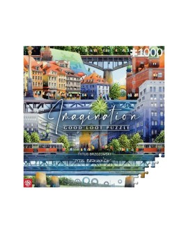 Puzzle Good Loot 1000 Imagination Tytus Brzozowski Warszawskie Mosty