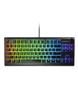 Klawiatura gamingowa SteelSeries Apex 3 Tenkeyless Klawiatura do gier Światło LED RGB Amerykańskie przewodowe przełączniki