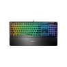 SteelSeries Apex 3 Gaming Keyboard, US Layout, Wired, Black SteelSeries Apex 3 Gaming keyboard IP32 water resistant for