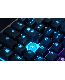 SteelSeries Apex 3 Gaming Keyboard, US Layout, Wired, Black SteelSeries Apex 3 Gaming keyboard IP32 water resistant for