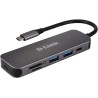 D-LINK DUB-2325 E 5-IN-1 USB-C CZYTNIK KART