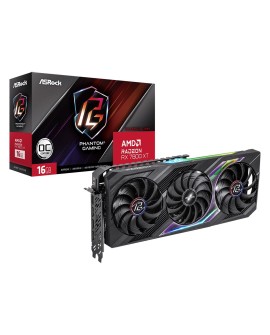 Asrock Phantom Gaming Radeon RX 7800 XT OC AMD 16 GB GDDR6