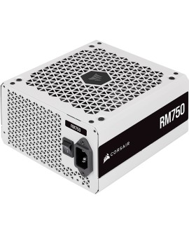 RM Series (2021), White, RM750, 750 Watt, 80 PLUS GOLD Certified