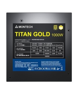 Zasilacz do komputera Montech Titan 1000 - 1000W
