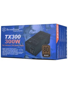 Silverstone TX300 moduł zasilaczy 300 W 24-pin ATX TFX Czarny