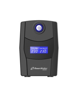 PowerWalker VI 800 STL Technologia line-interactive 0,8 kVA 480 W 2 x gniazdo sieciowe