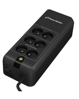 PowerWalker VFD 600 APFC FR Czuwanie (Offline) 0,6 kVA 300 W 6 x gniazdo sieciowe