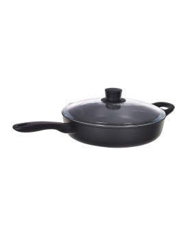 Patelnia BALLARINI Avola sauté z 2 uchwytami i pokrywką tytanowa 28 cm 75002-914-0