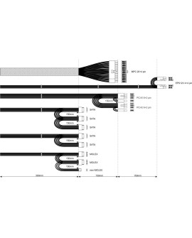 Zasilacz Akyga AK-B1-700 (700 W Pasywne 120 mm)