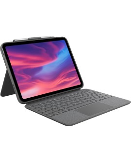 Logitech Combo Touch QWERTY British English Smart Connector Szary