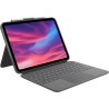 Logitech Combo Touch QWERTY British English Smart Connector Szary