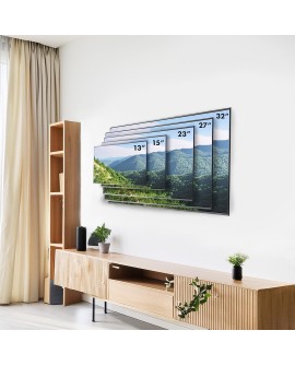 MACLEAN UCHWYT DO TELEWIZORA LUB MONITORA MAX. VESA 100X100, 13-32", 30KG, CZARNY MC-417
